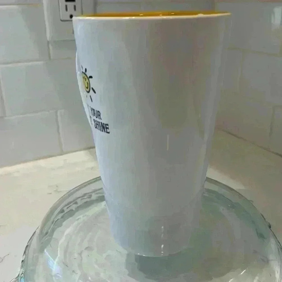 Home Essentials coffee talk “Let Your Light Shine” Large Coffee Mug - Picture 2 of 8